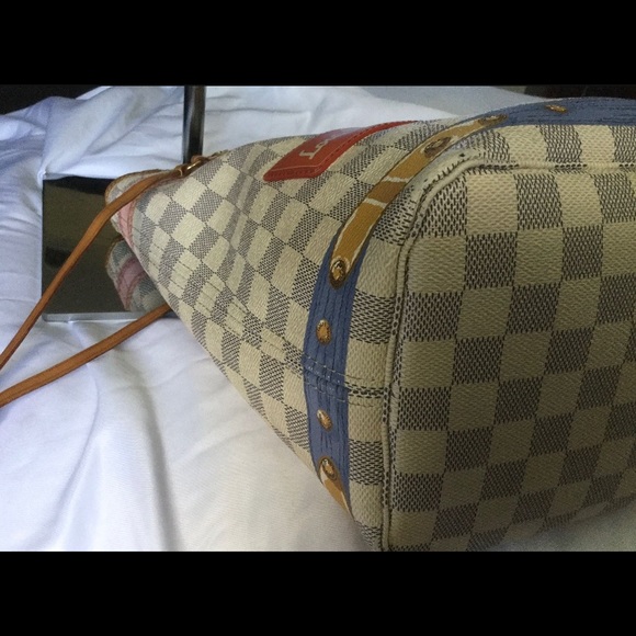 Louis Vuitton Damier Azur Summer Trunks Neo Neverfull mm - Picture 11 of 11